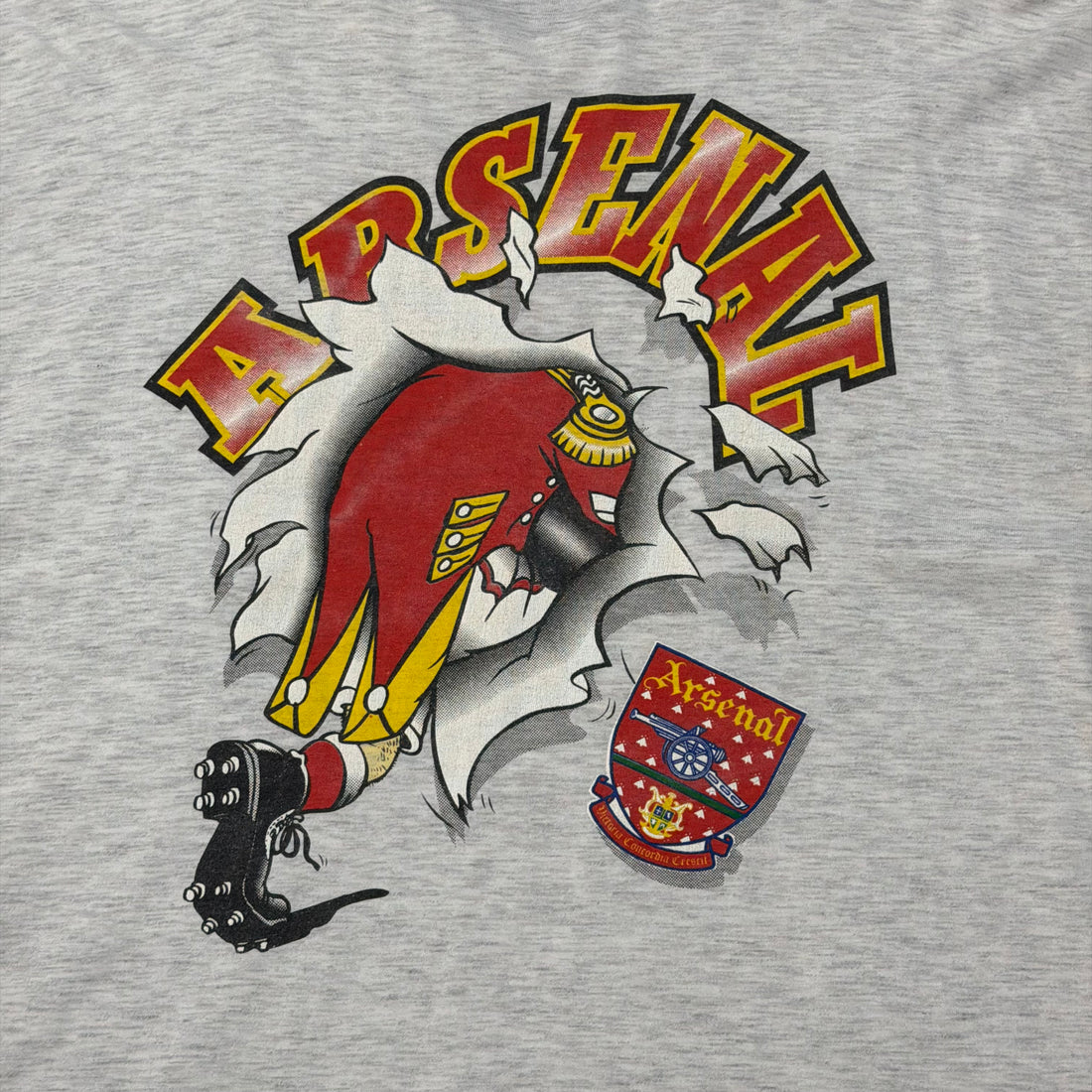 1990s Arsenal FC Breakthrough Gunners KICK Mascot EPL AOP