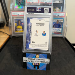 2024-25 Rodrigo Mora FC Porto Topps Chrome UEFA Youthquake RC PSA 9 Card