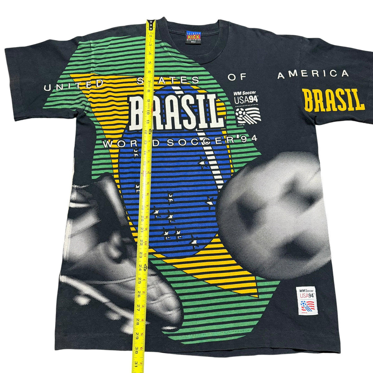 1994 World Cup Brazil Brasil USA Kick Ball Flag AOP