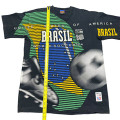 1994 World Cup Brazil Brasil USA Kick Ball Flag AOP