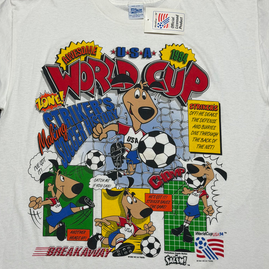 1994 World Cup Striker Salem Sportswear Comic USA BNWT