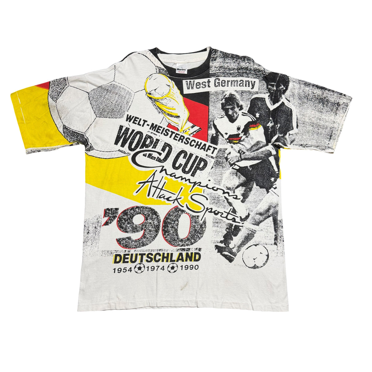 1990 World Cup Champions West Germany AOP