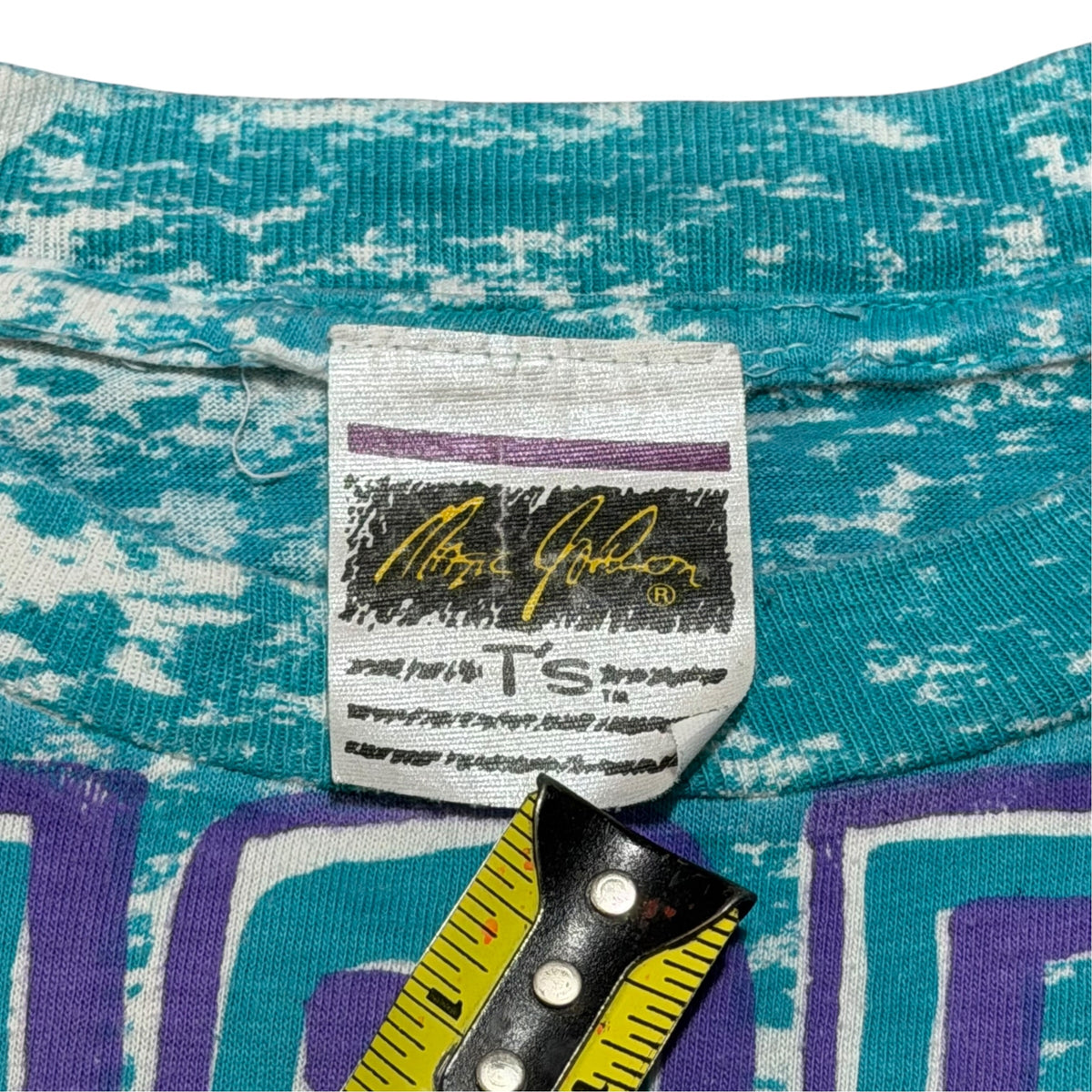 1990s Magic Johnson Charlette Hornets NBA AOP