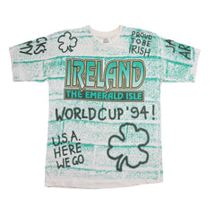 1994 World Cup Ireland Brick Grafitti AOP