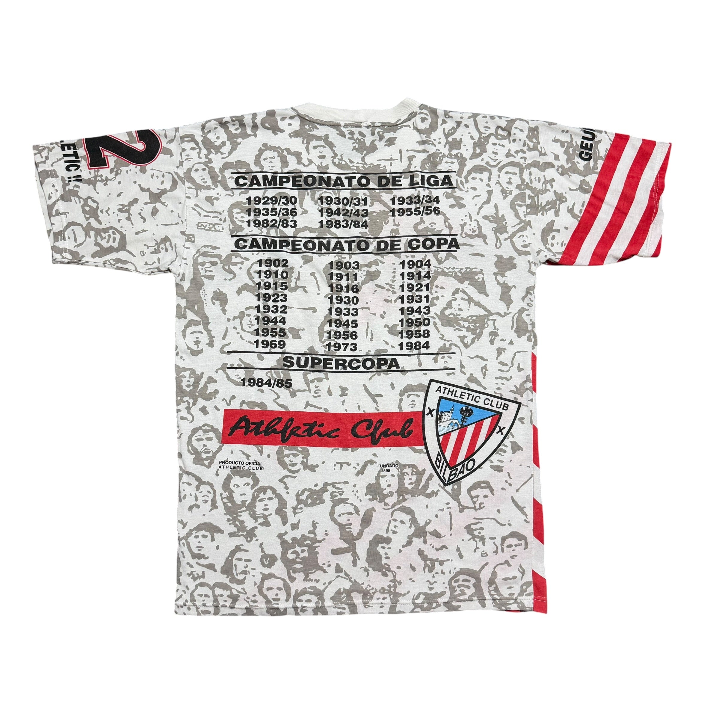 1990s Athletic Bilbao AOP La Liga Championships