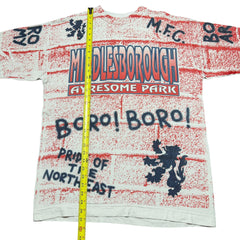 1994 Middlesborough Graffiti Brick EPL AOP