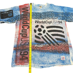 1994 World Cup USA Magic Johnson Blue & Red AOP