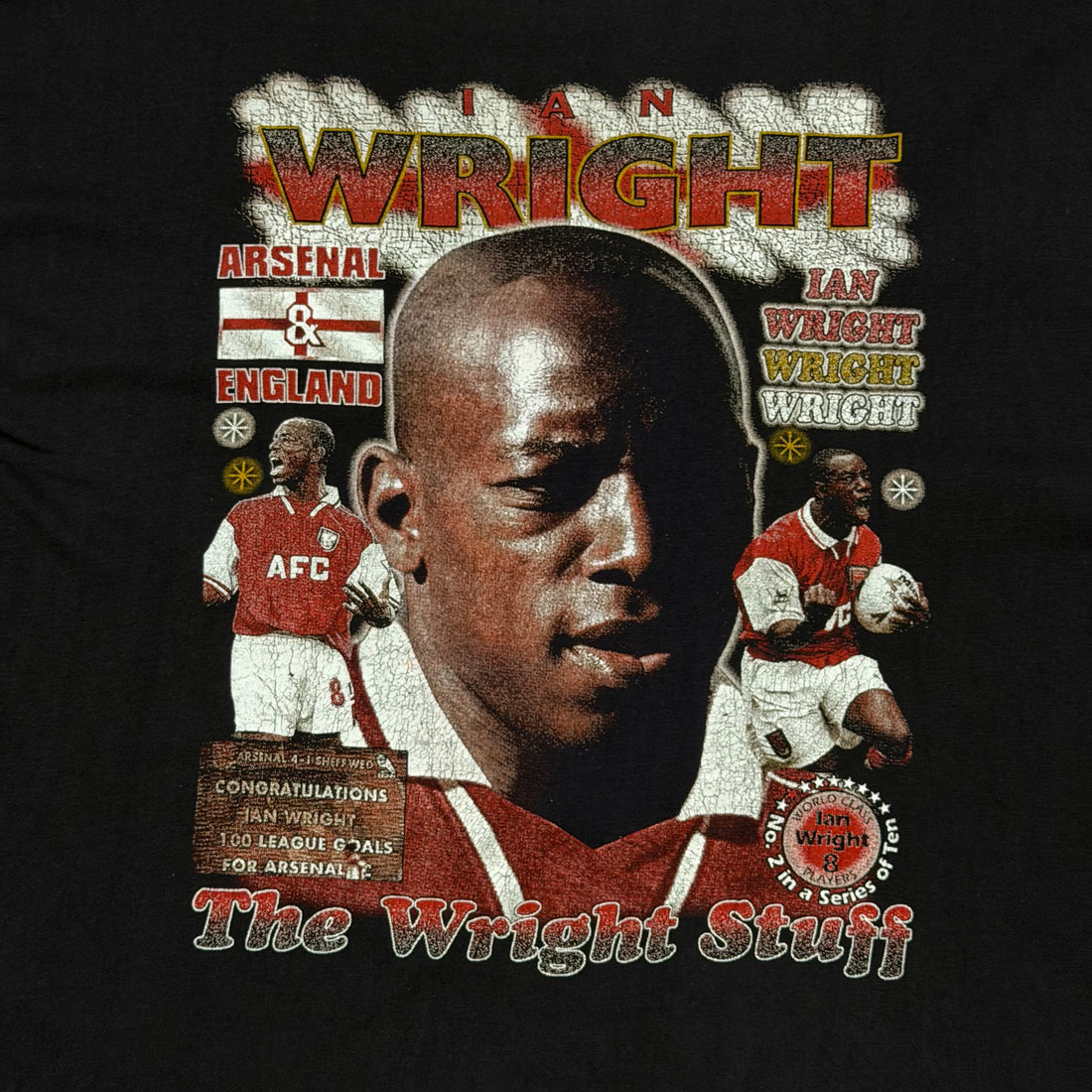 1990s Arsenal FC Ian Wright England AFC EPL