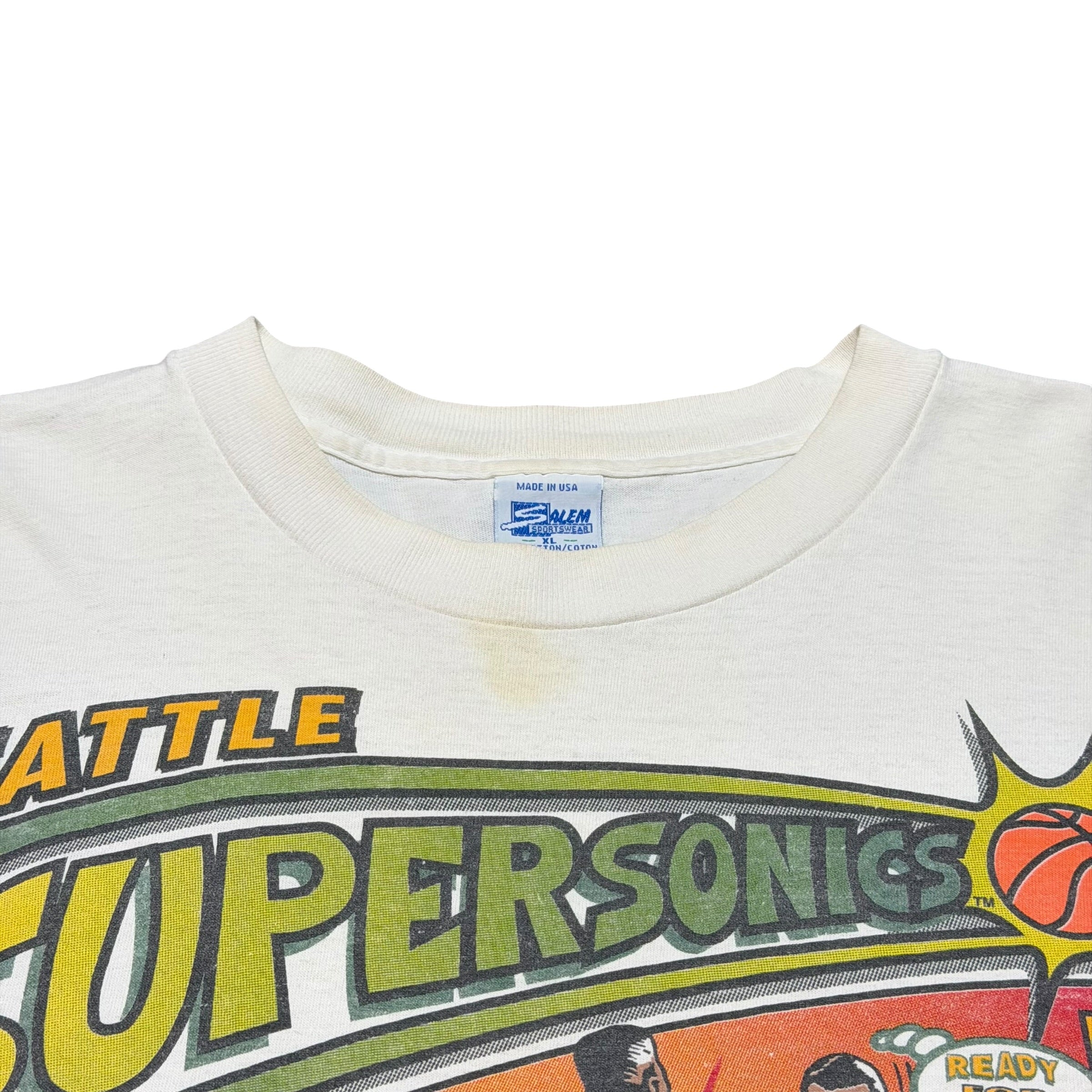 1990s Salem Comic Seattle SuperSonics NBA