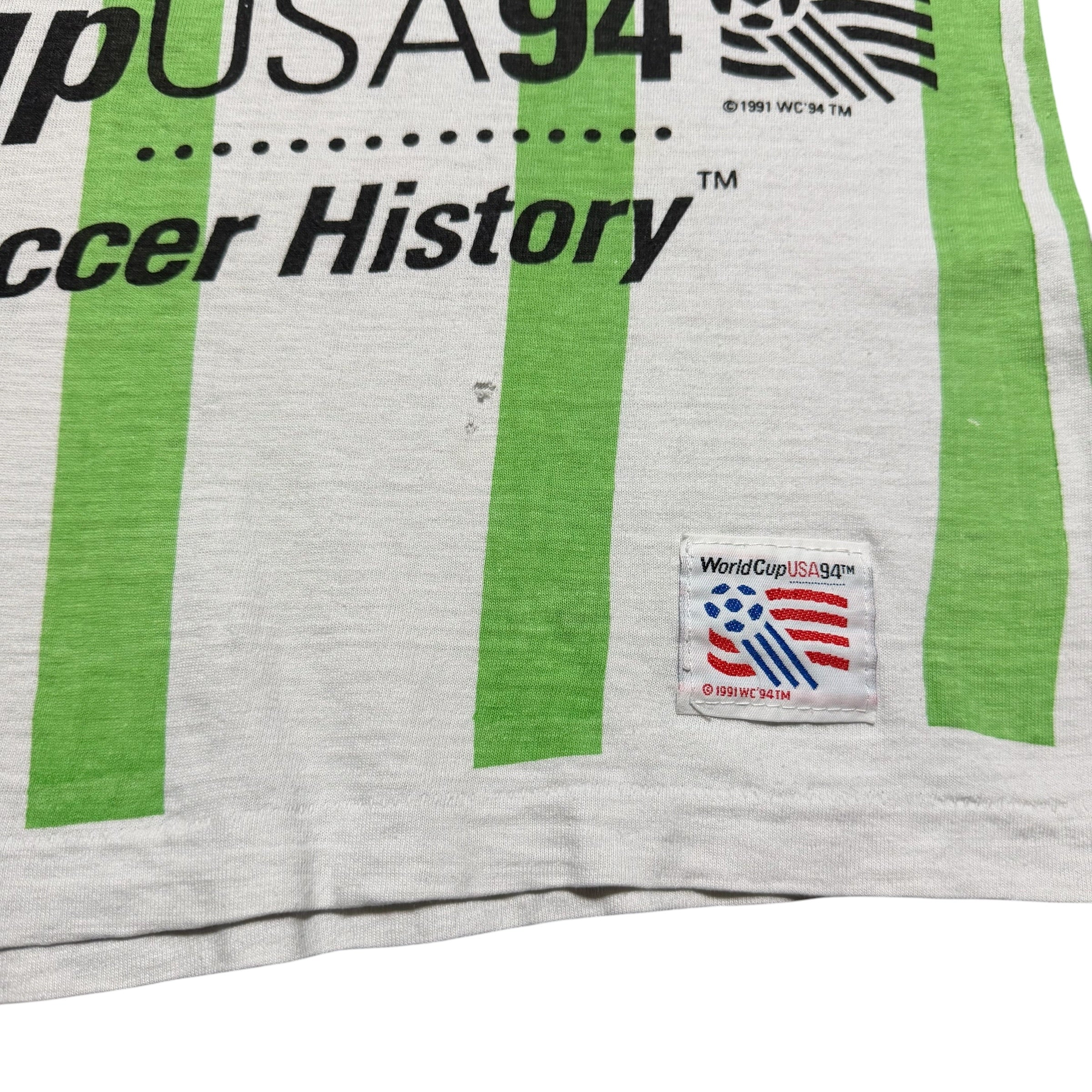 1994 World Cup Striker In The Grass Magic Johnson USA AOP