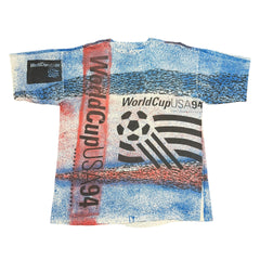 1994 World Cup USA Magic Johnson Blue & Red AOP