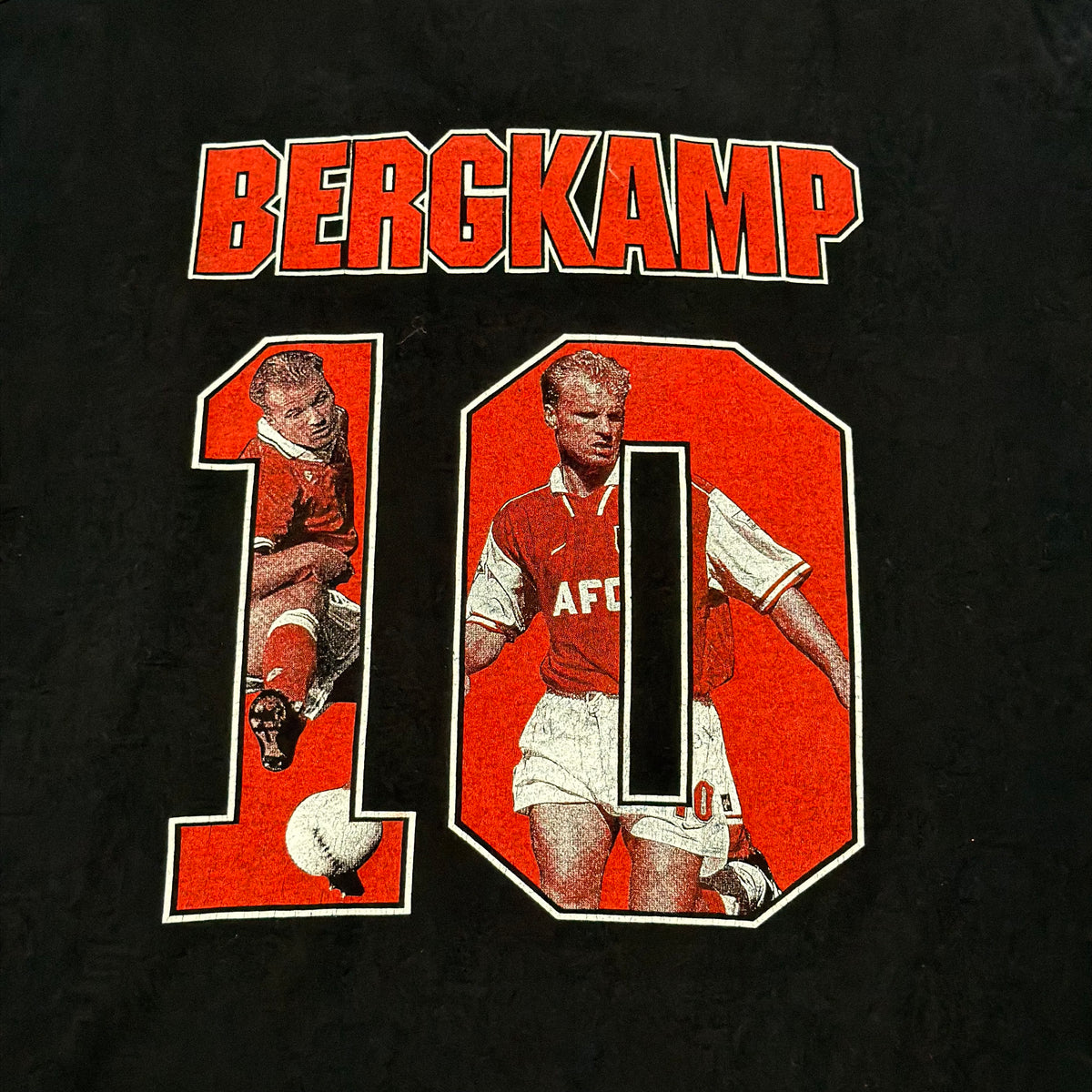 1990s Arsenal FC Dennis Bergkamp Holland EPL
