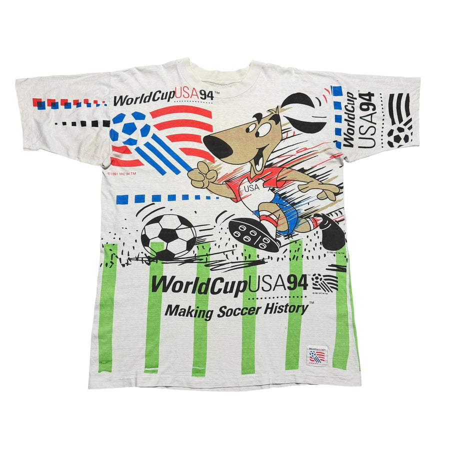 1994 World Cup Striker In The Grass Magic Johnson USA AOP