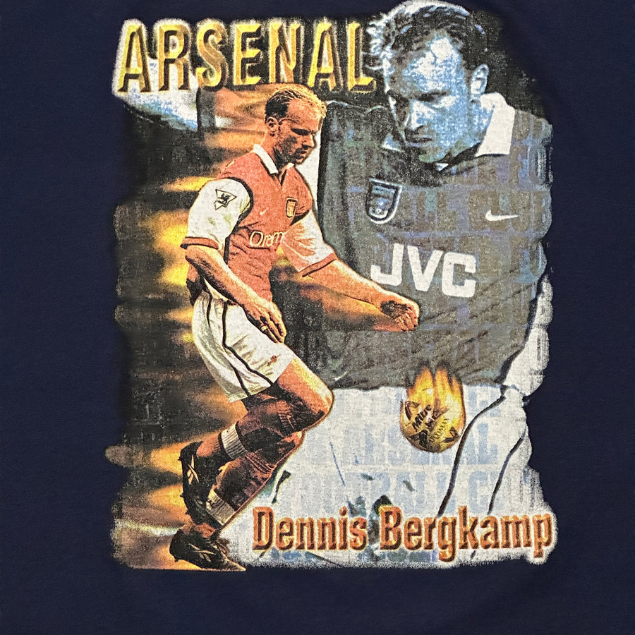 1990s Arsenal FC Dennis Bergkamp