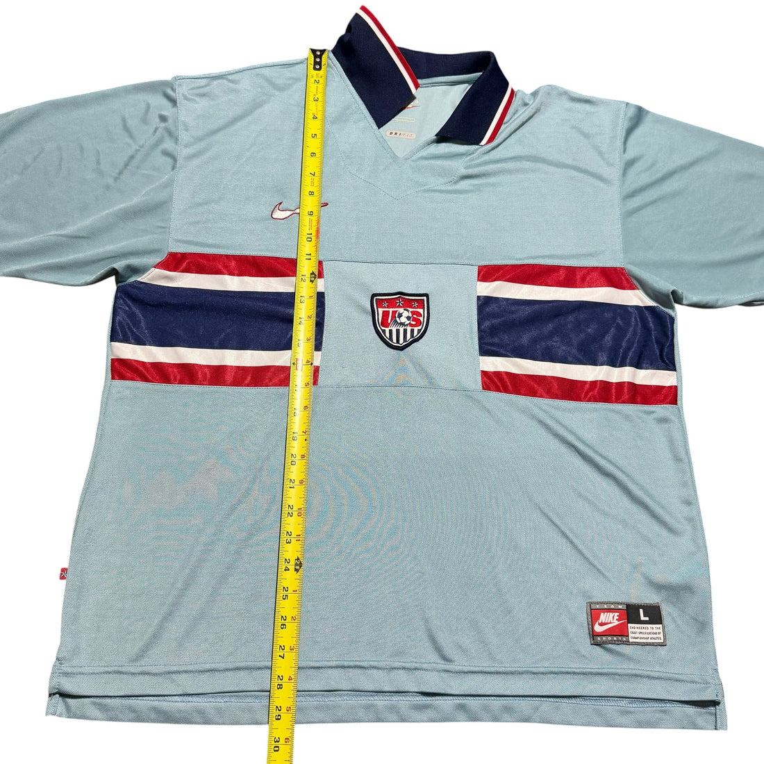 1996 USA Nike Jersey Kit Blue US Soccer #13