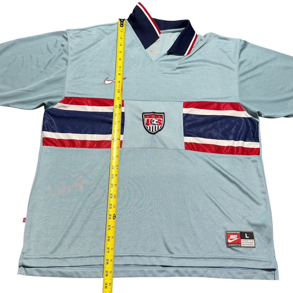 1996 USA Nike Jersey Kit Blue US Soccer #13