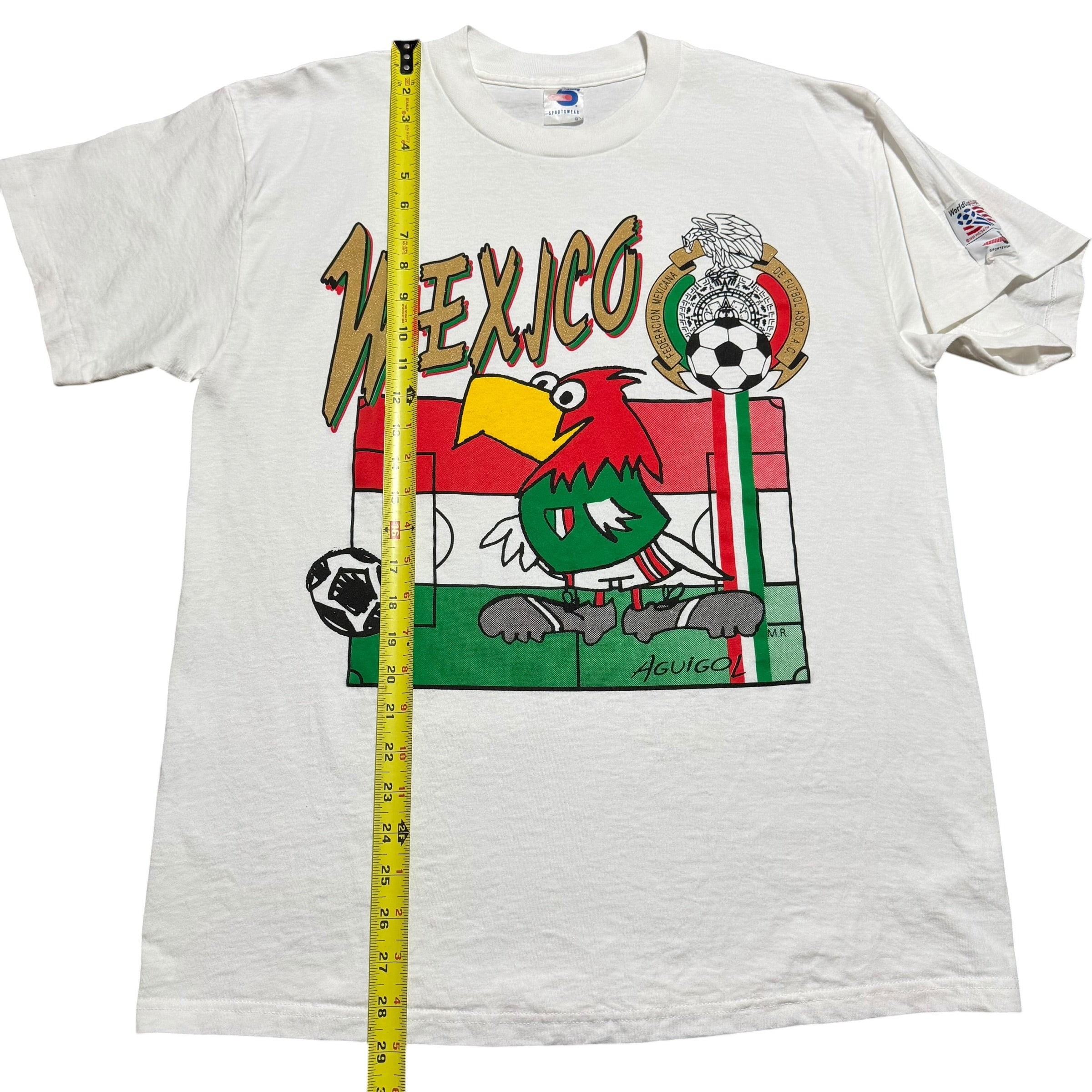1994 World Cup Mexico Aguigol Mascot Flag