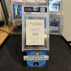 2024-2025 Promise David Canada Panini Belgian Pro League Union SG On Card Autograph PSA 8 Rookie Sticker