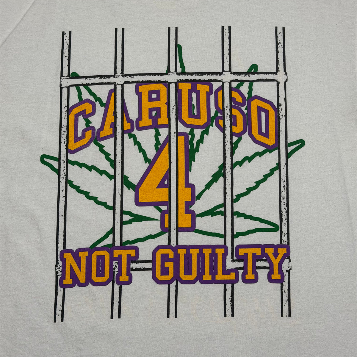 2021 Alex Caruso Free Alex LA Lakers Not Guilty W33d