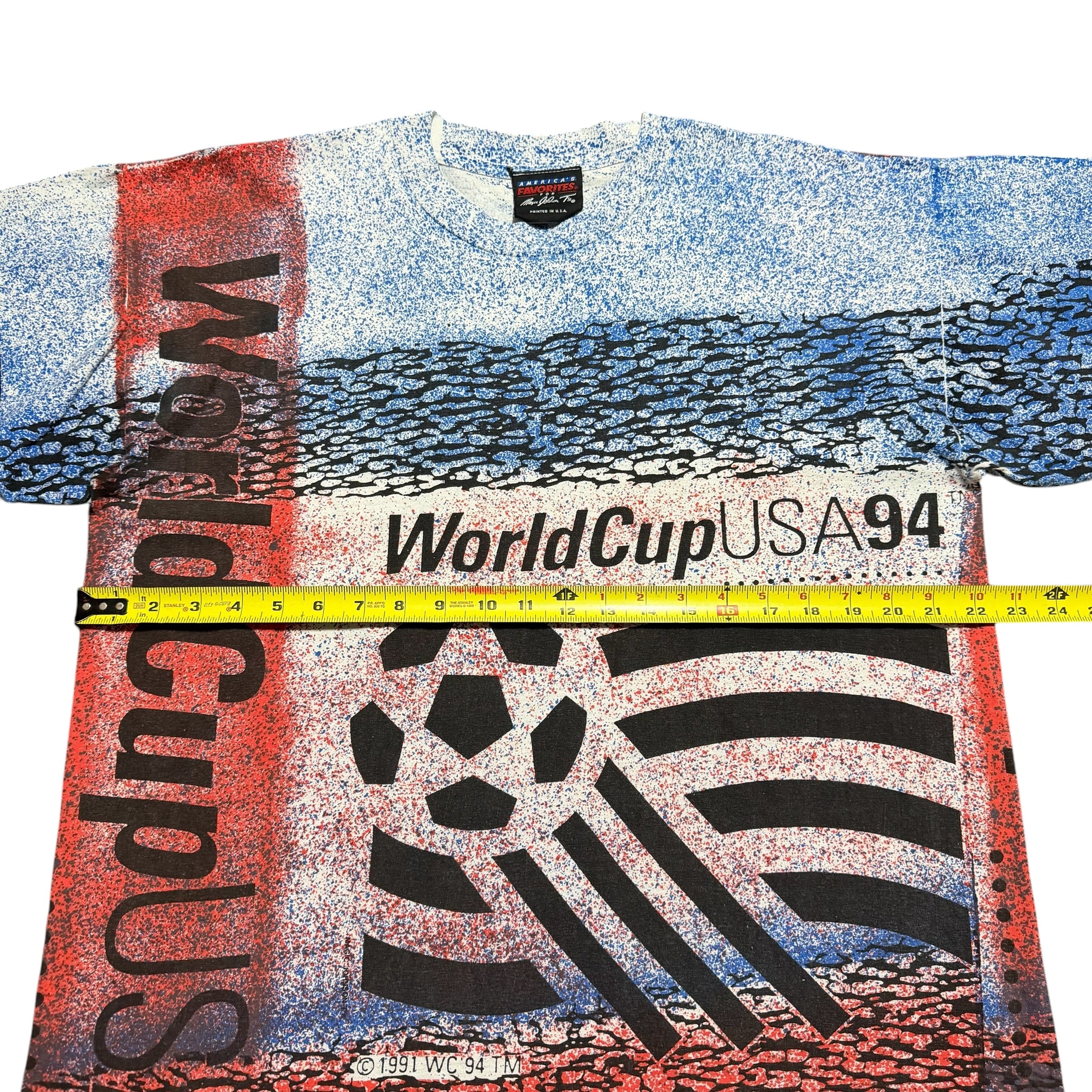 1994 World Cup USA Magic Johnson Red/Blue AOP