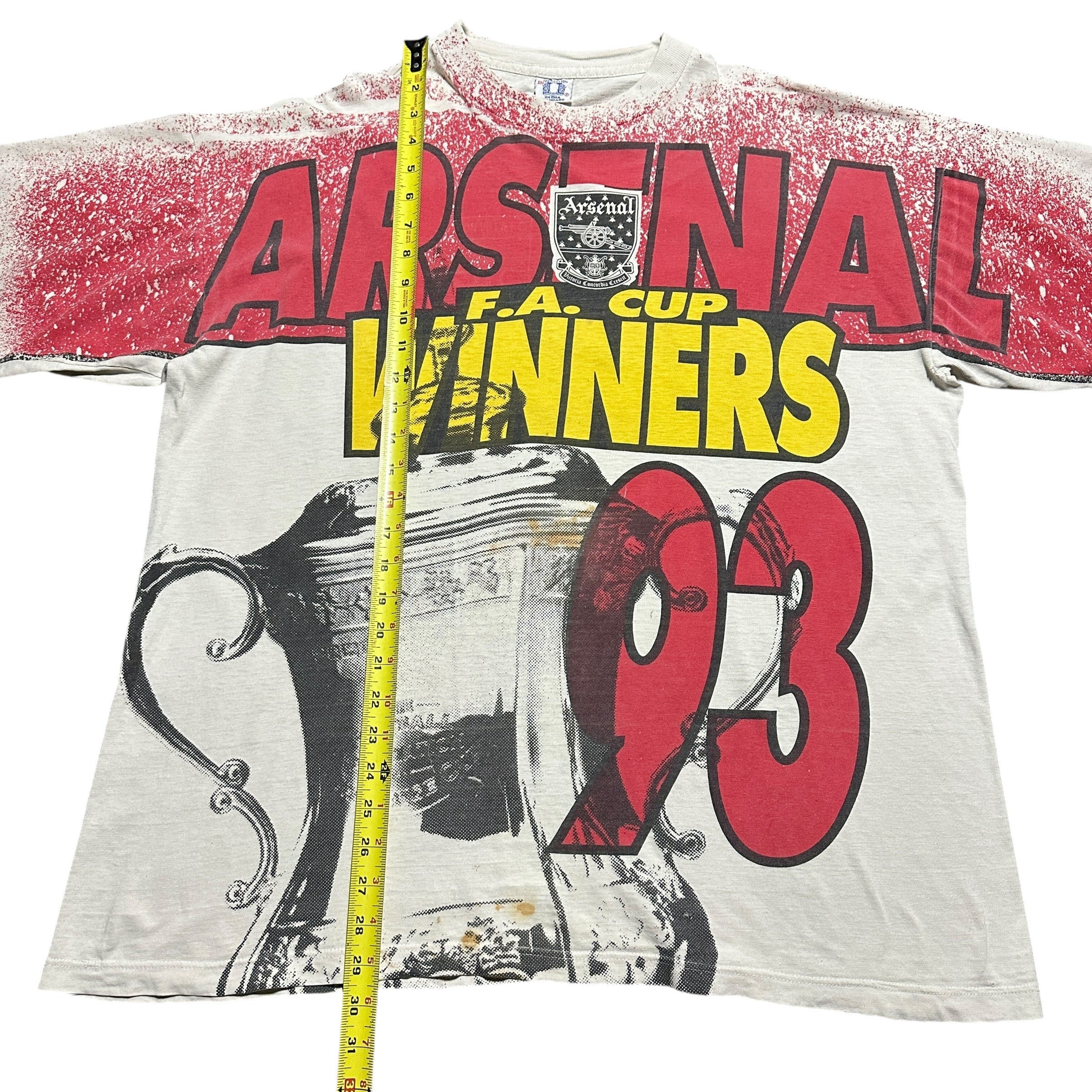 1993 Arsenal FC FA Cup Winners EPL AOP