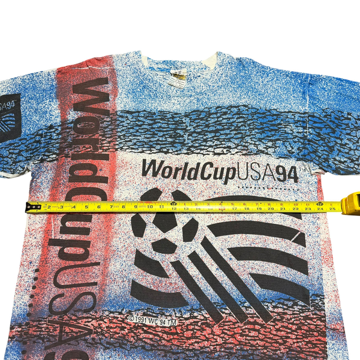 1994 World Cup USA Magic Johnson Blue & Red AOP