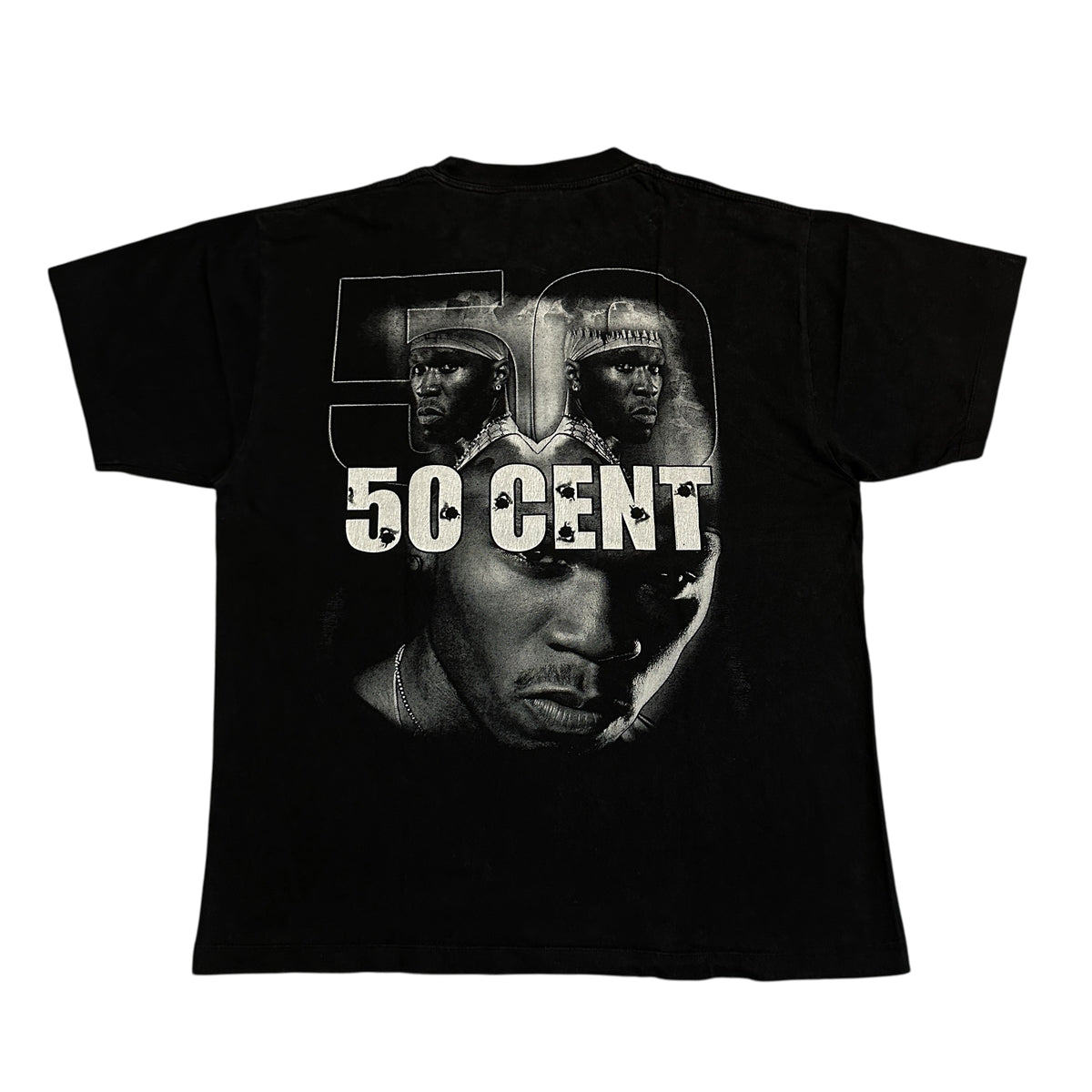 2000s 50 Cent Thai Style Rap Tee