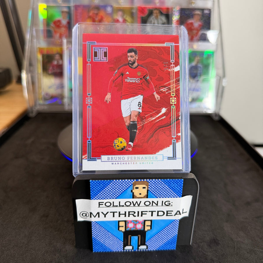 2023-24 Panini Impeccable Bruno Fernandes Manchester United EPL /5 Card (1/5)
