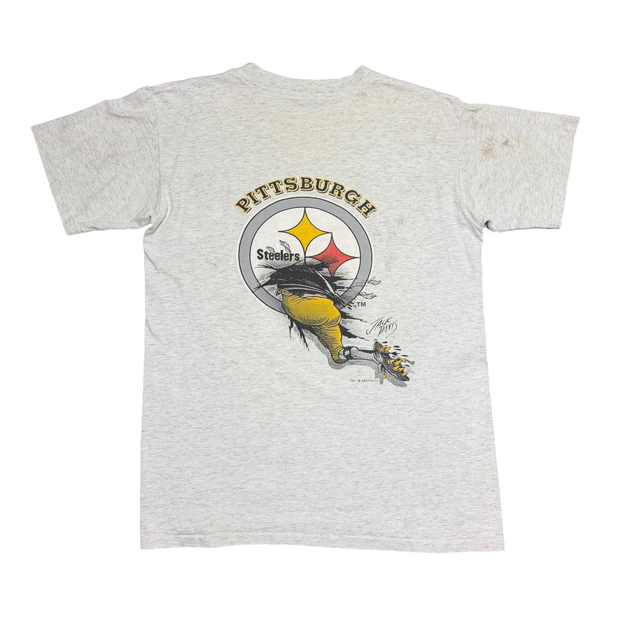 1993 Pittsburgh Steelers Breakthrough Jack Davis Nutmeg NFL