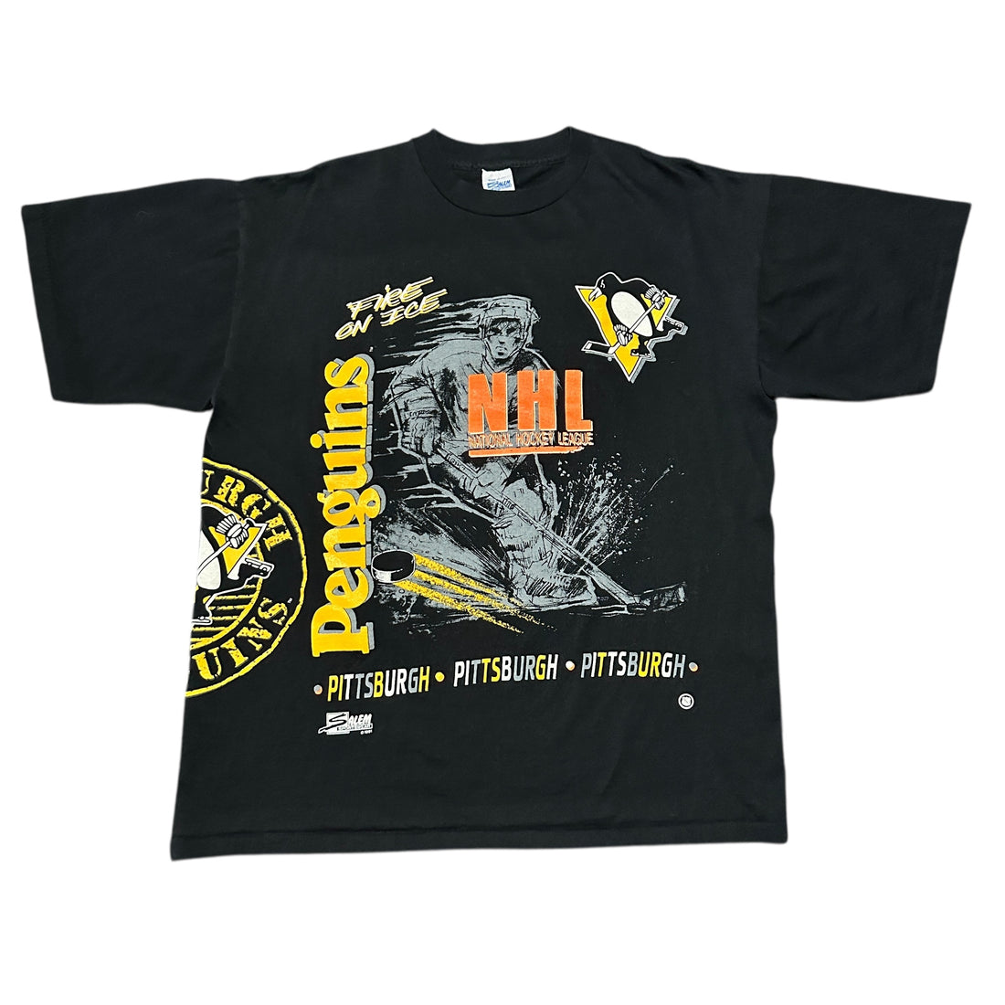 1991 Pittsburgh Penguins Salem NHL AOP