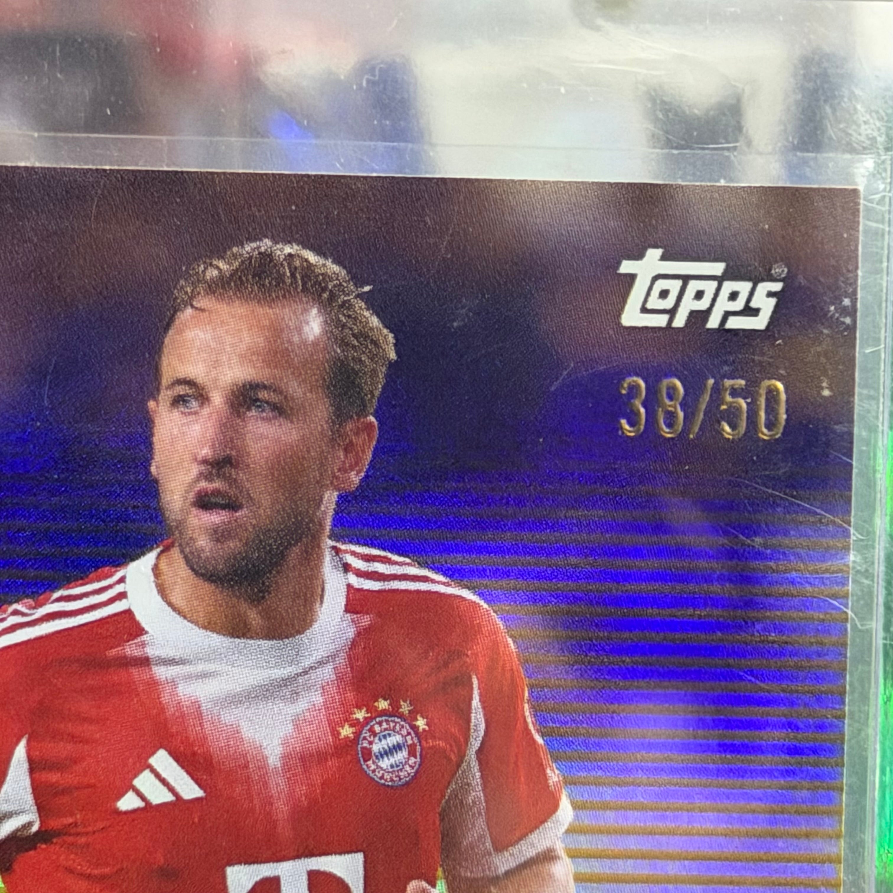 2025 Topps Harry Kane Bayern Munich Bundesliga /50 Card (38/50)
