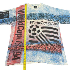1994 World Cup USA Magic Johnson Red and Blue AOP