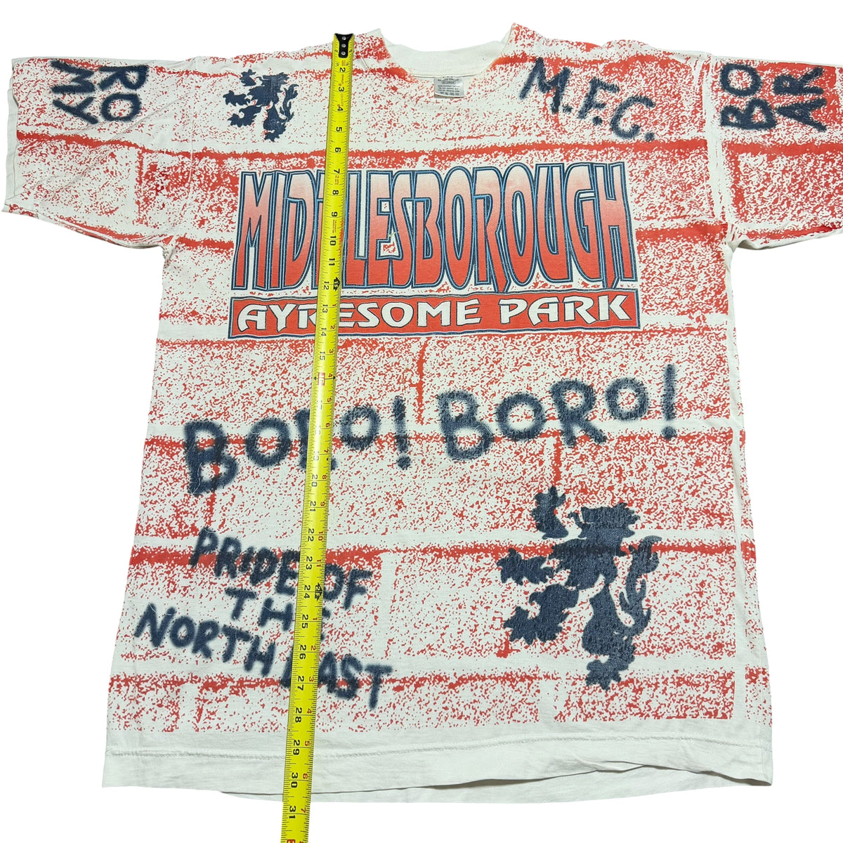 1994 Middlesborough Grafitti Brick EPL AOP