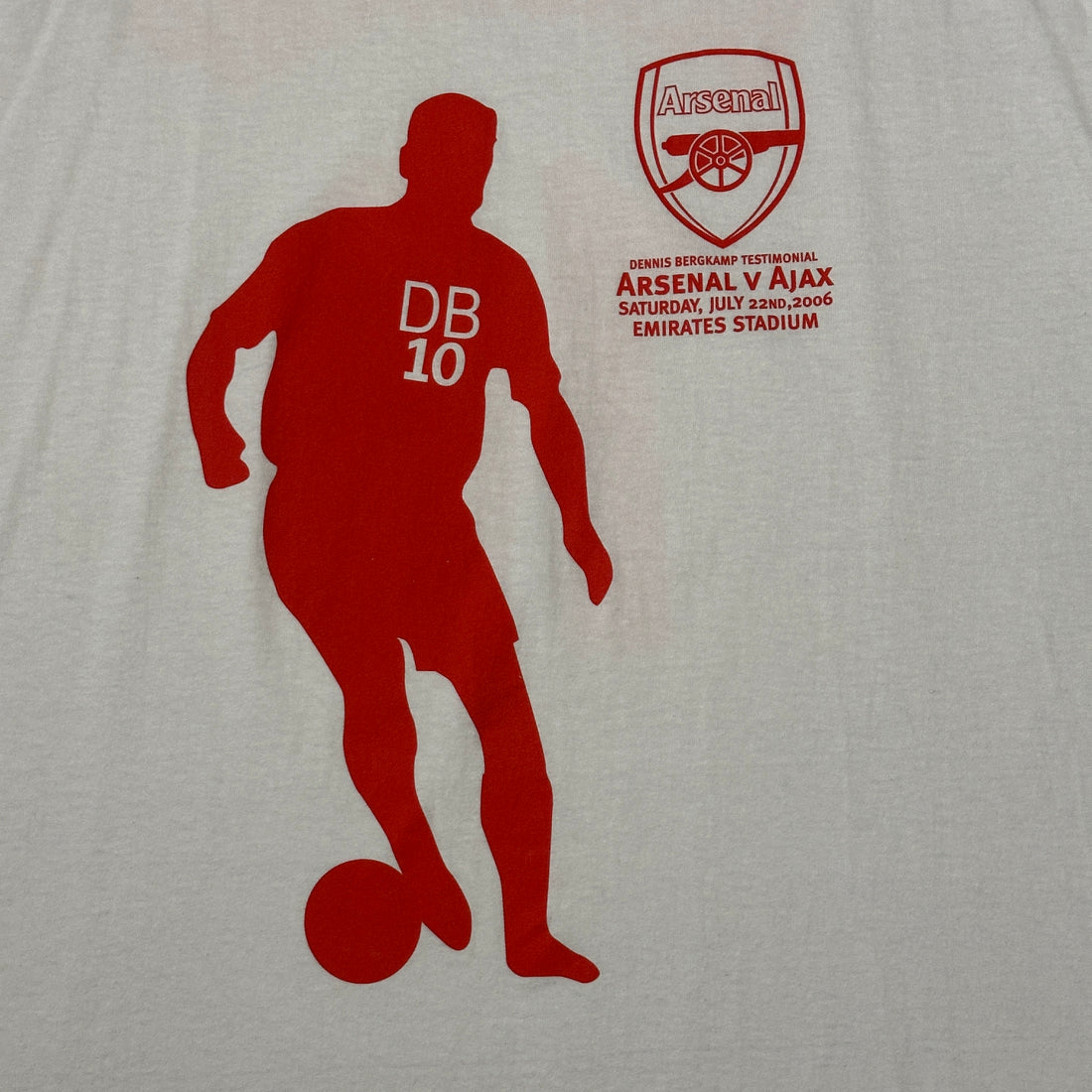 2006 Arsenal FC Dennis Bergkamp Testimonial Match