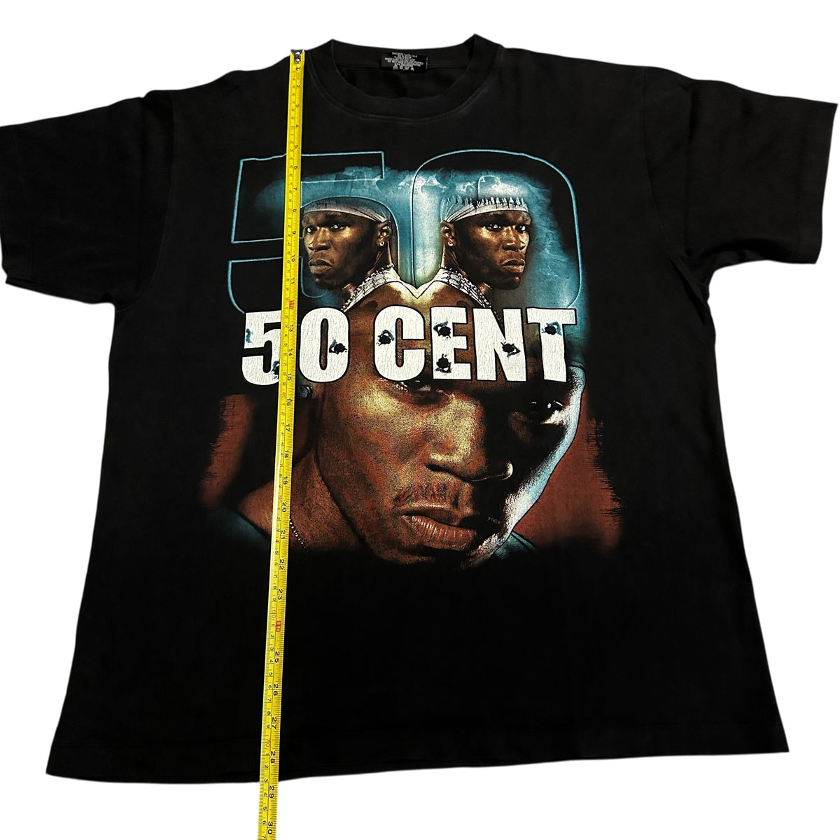 2000s 50 Cent Thai Style Rap Tee