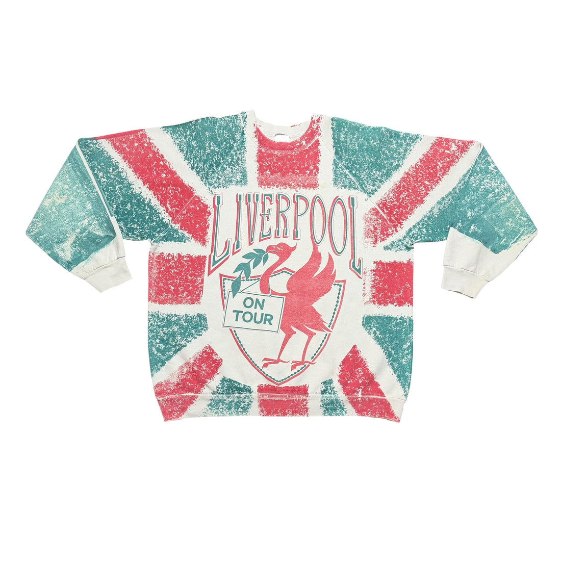 1990s Liverpool FC Crewneck England AOP