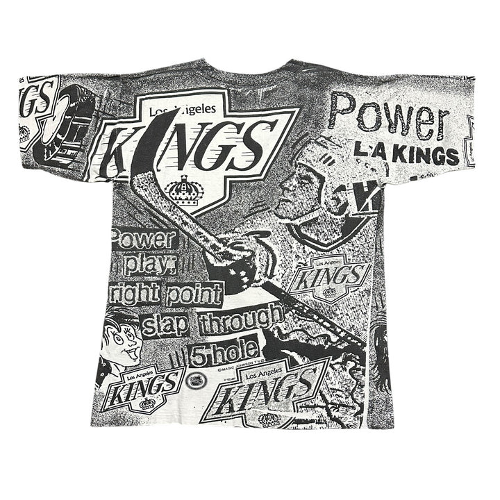 1991 Magic Johnson Los Angeles LA Kings NHL AOP