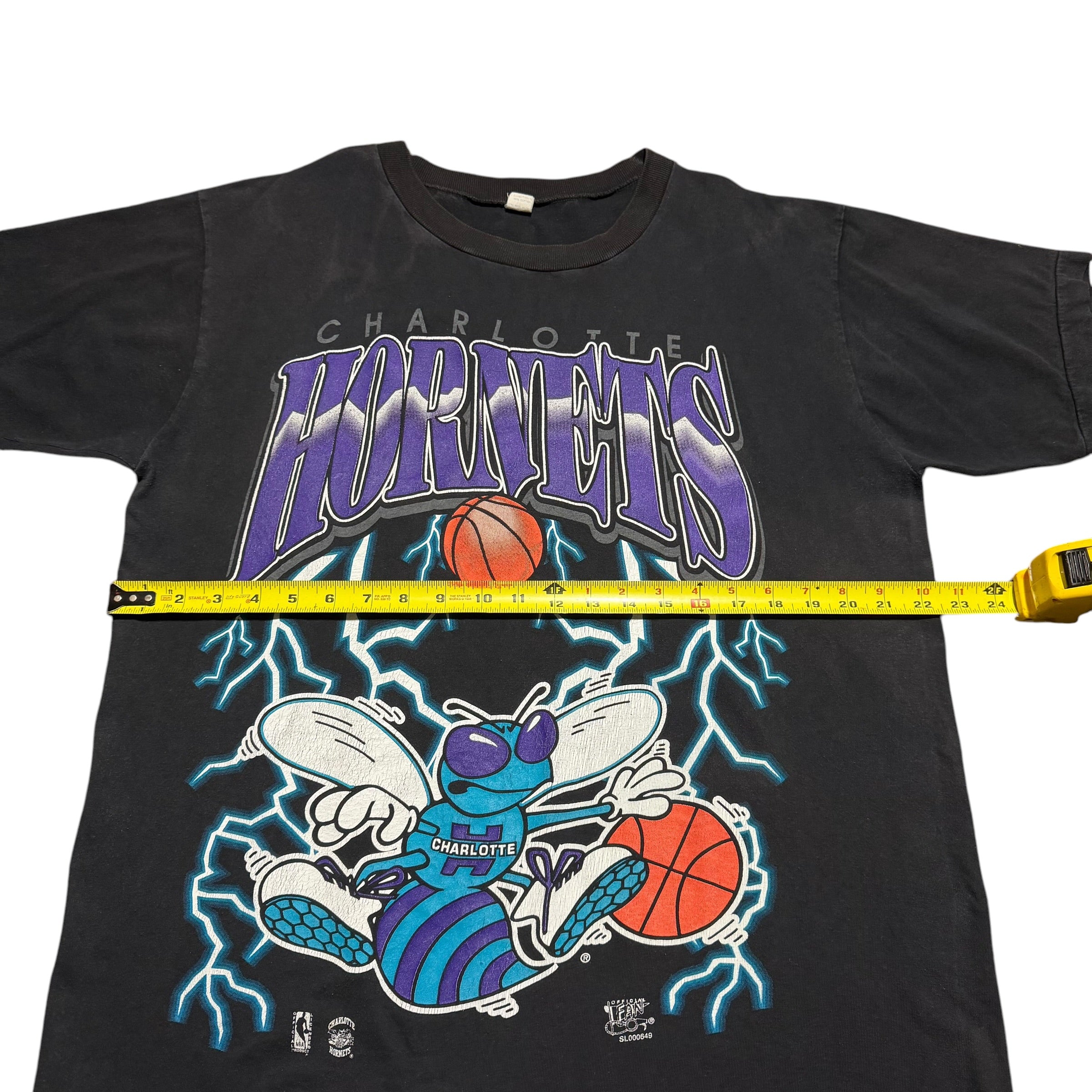 1990s Charlotte Hornets Lightning Official Fan NBA