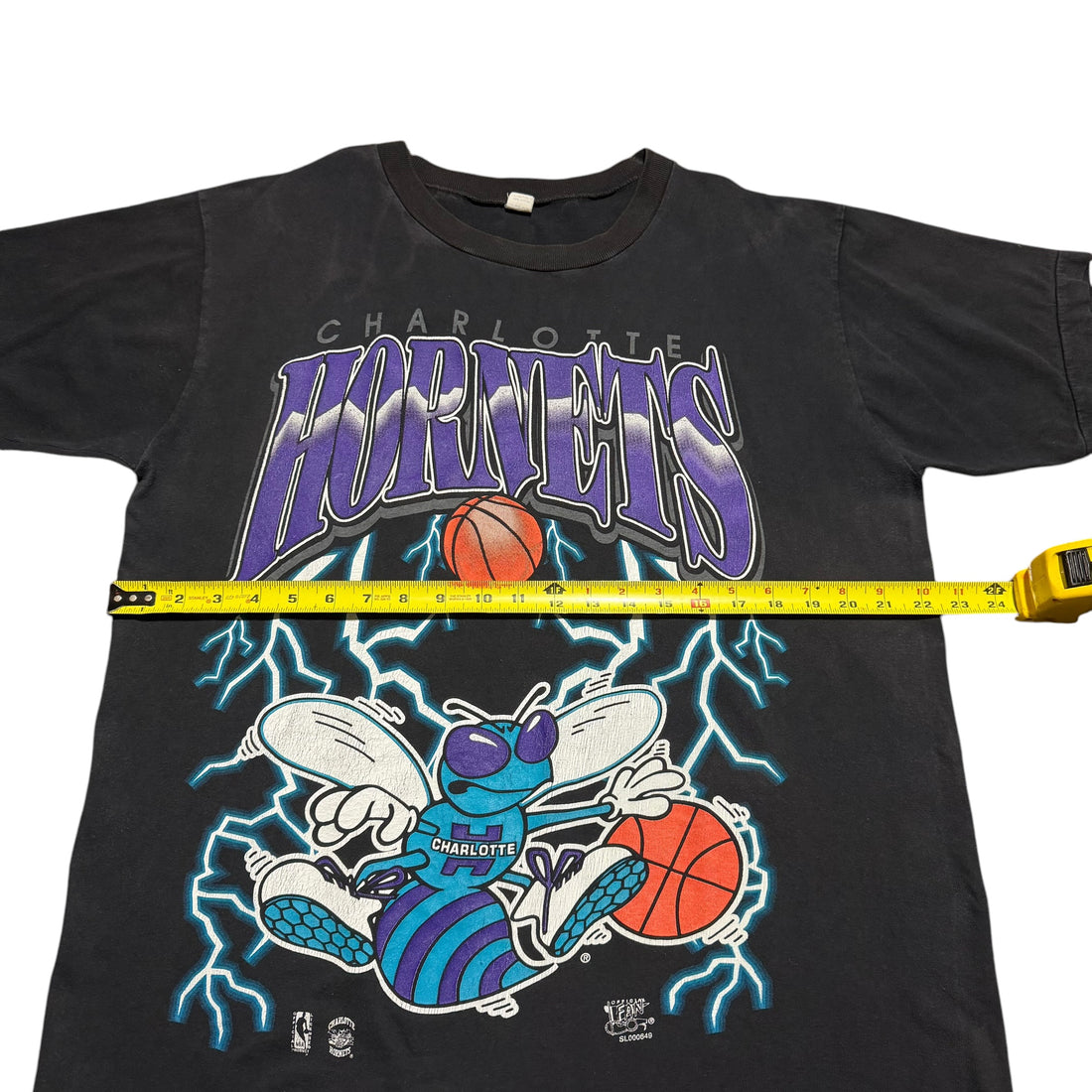 1990s Charlotte Hornets Lightning Official Fan NBA