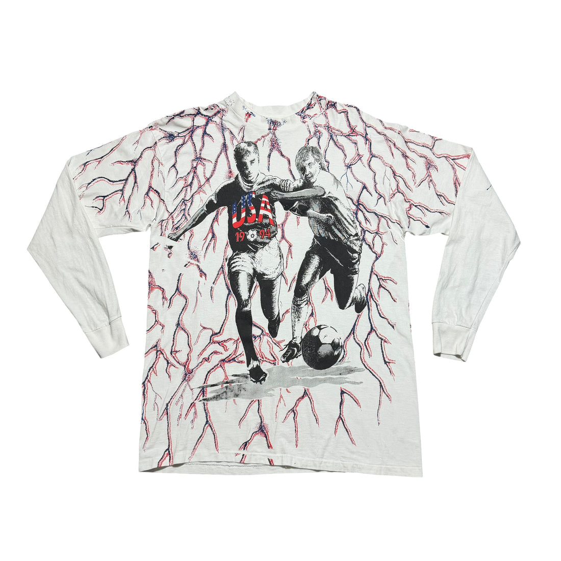 1994 World Cup USA White Lightning Long-Sleeve AOP