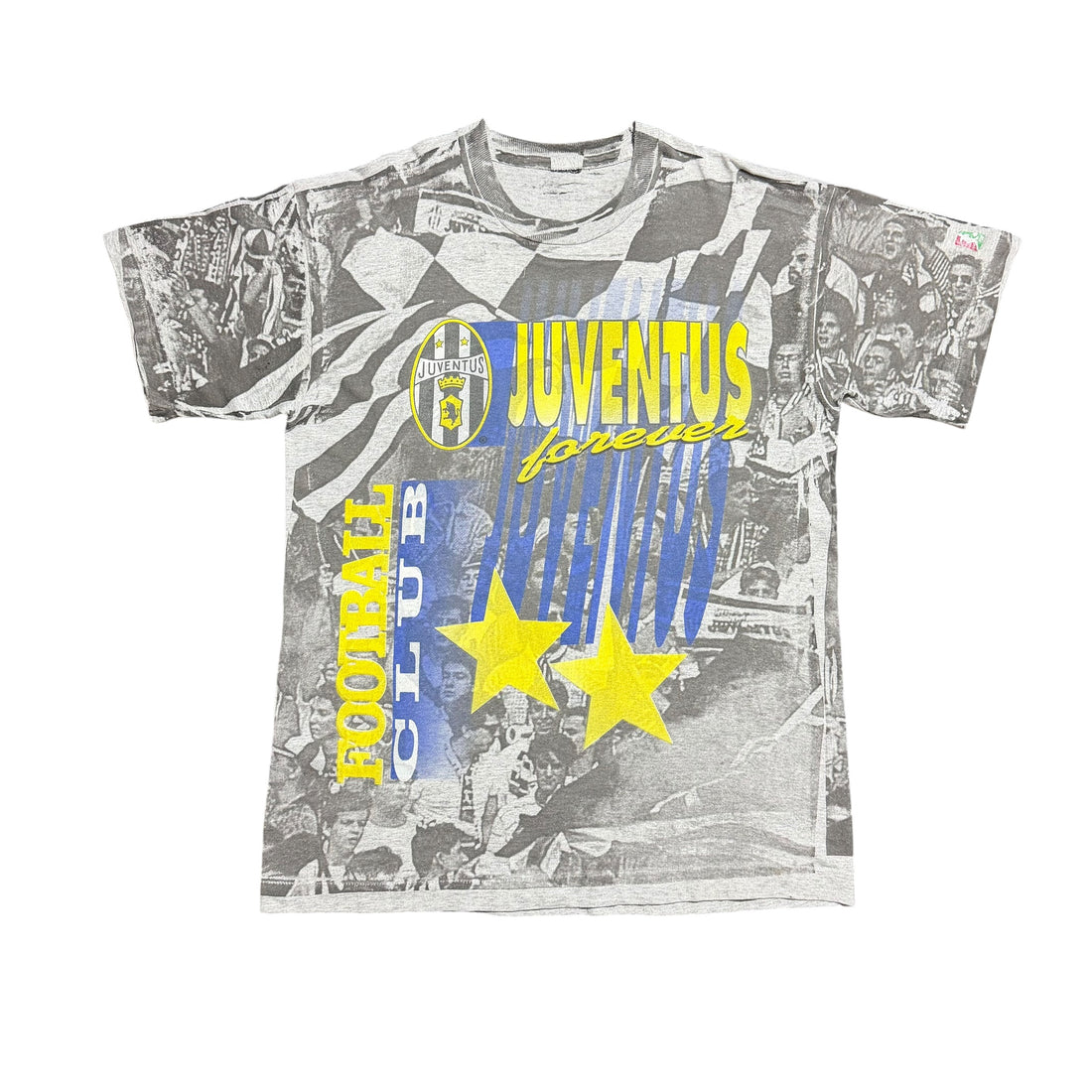 1990s Juventus Crowd AOP Serie A Italy