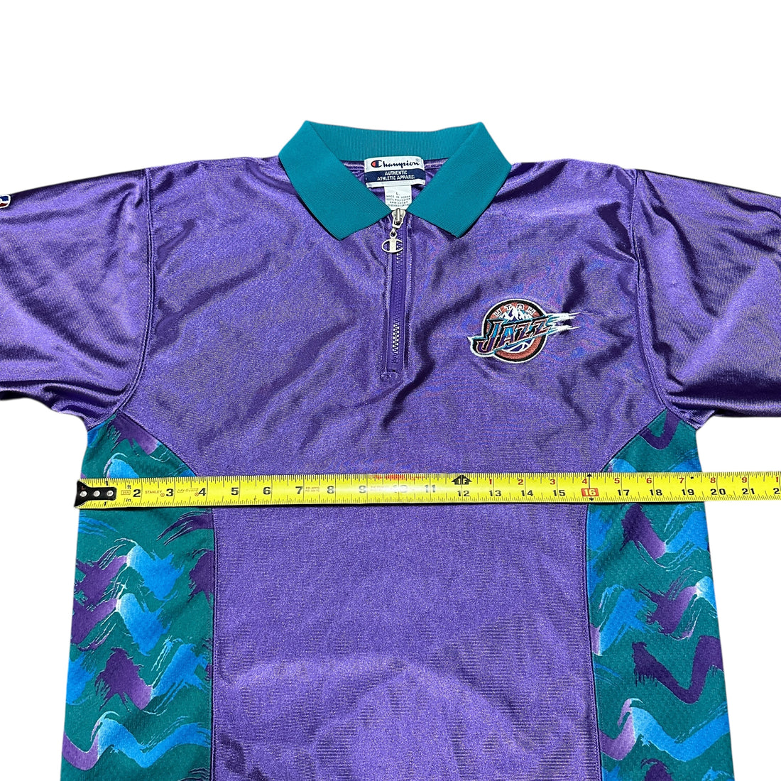 1990s Utah Jazz Champion Warm Up NBA