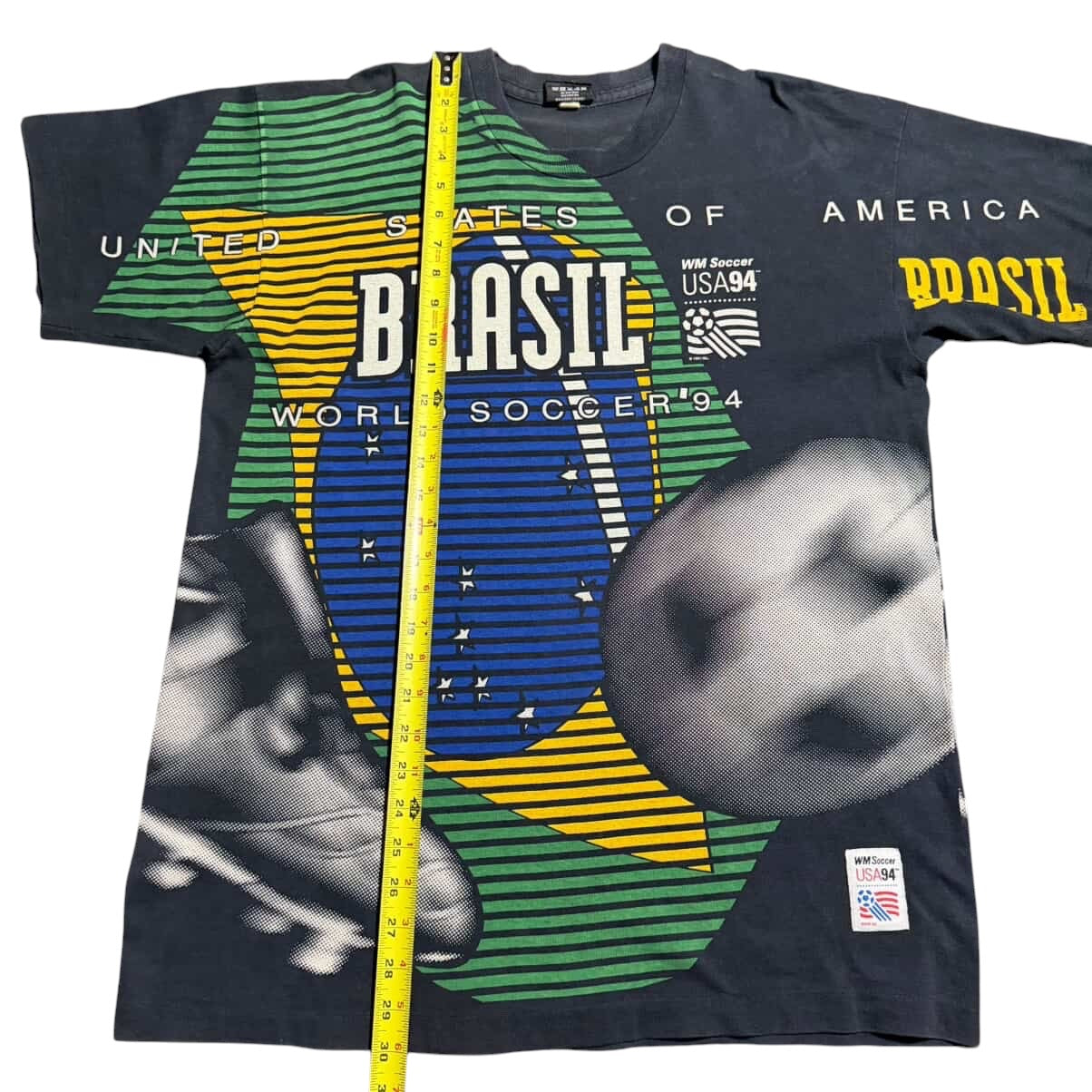 1994 World Cup Brazil Brasil USA Kick Ball Flag AOP