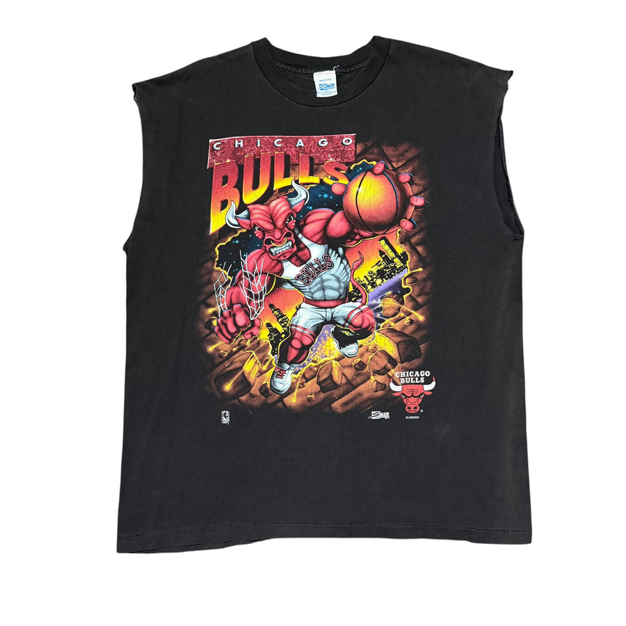 1992 Chicago Bulls Salem Superheroes Comic Sleeveless NBA