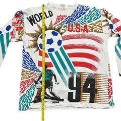 1994 World Cup USA Long Sleeve Color Block AOP