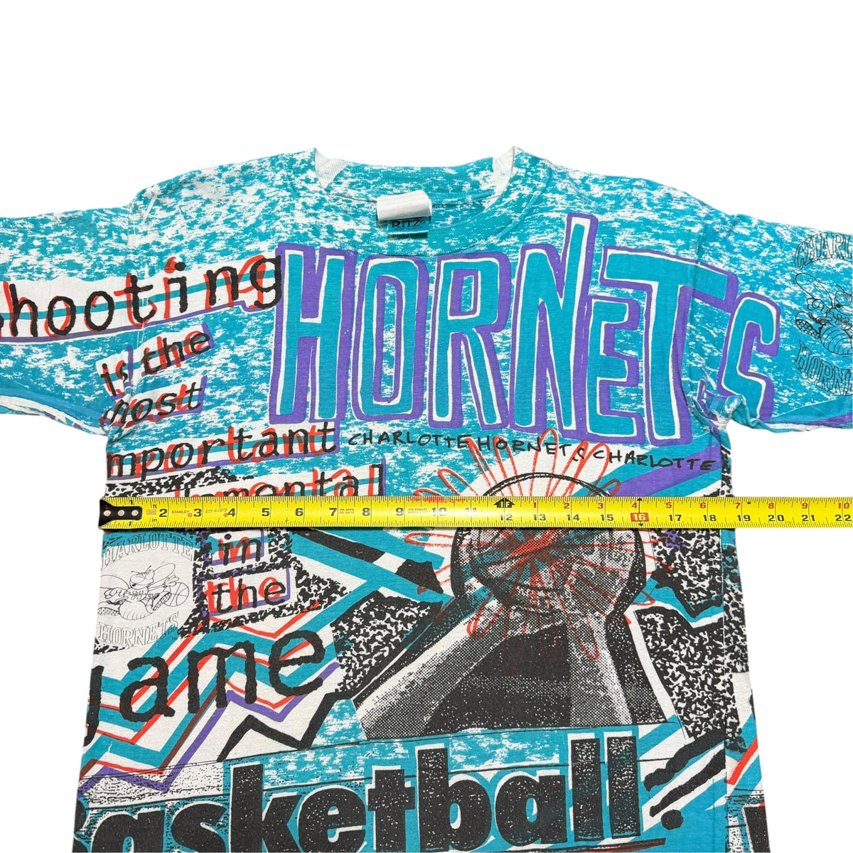 1990s Magic Johnson Charlette Hornets NBA AOP