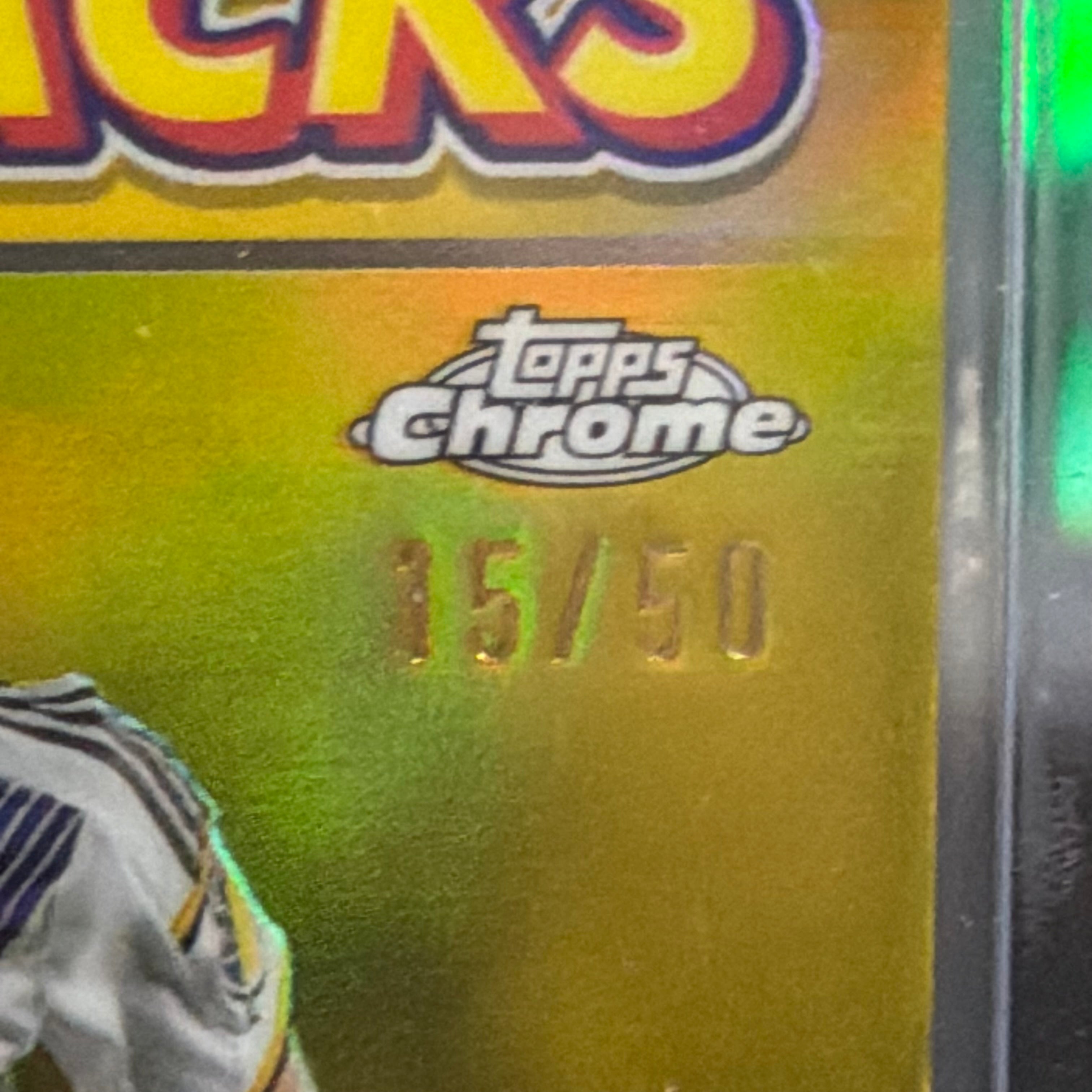 2024 Topps Steven Gerrard LA Galaxy MLS Flashbacks Autograph /50 Gold Card (15/50)