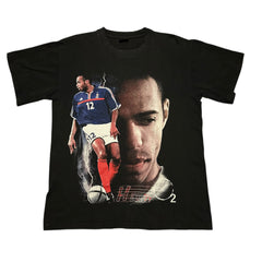 2000s France Thierry Henry Rap Tee Arsenal