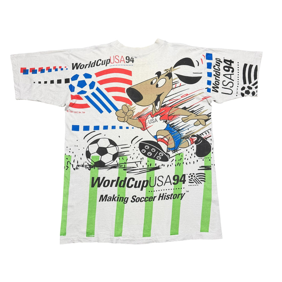 1994 World Cup Striker In The Grass Magic Johnson USA AOP