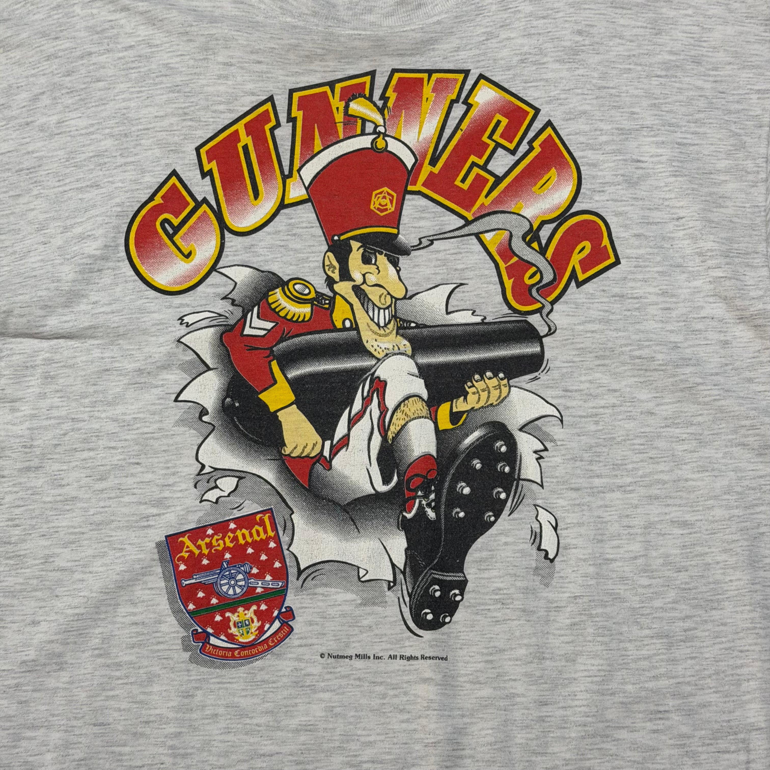 1990s Arsenal FC Breakthrough Gunners KICK Mascot EPL AOP